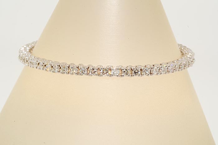 8,000 3.95CT ROUND CUT DIAMOND TENNIS BRACELET WOW  